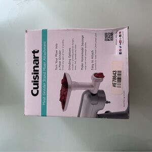 Cuisinart White Meat Grinder Attachment